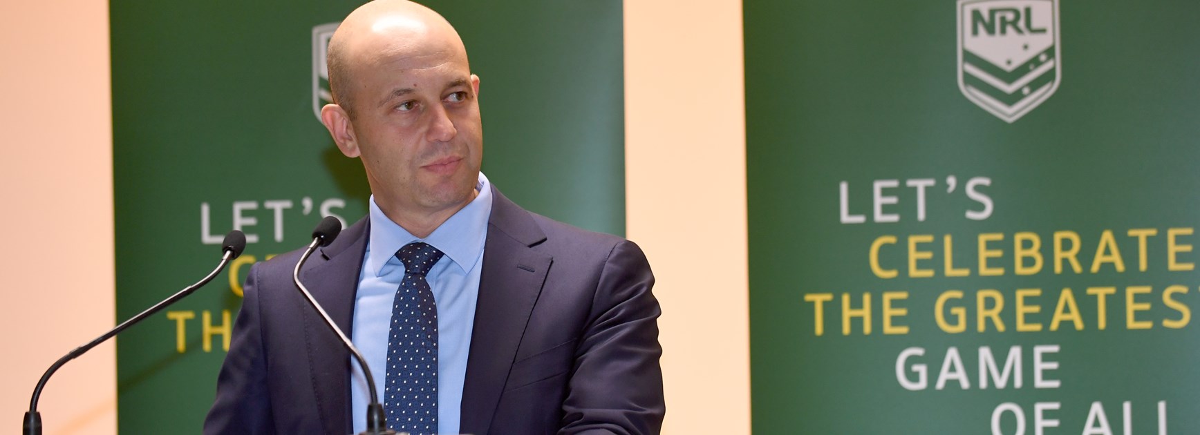 NRL CEO Todd Greenberg. 