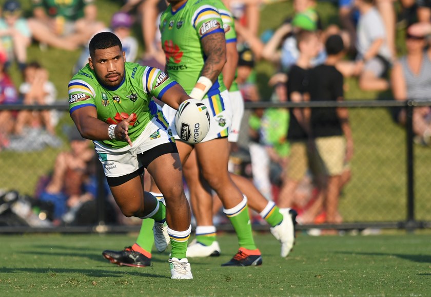 Canberra Raiders hooker Siliva Havili.