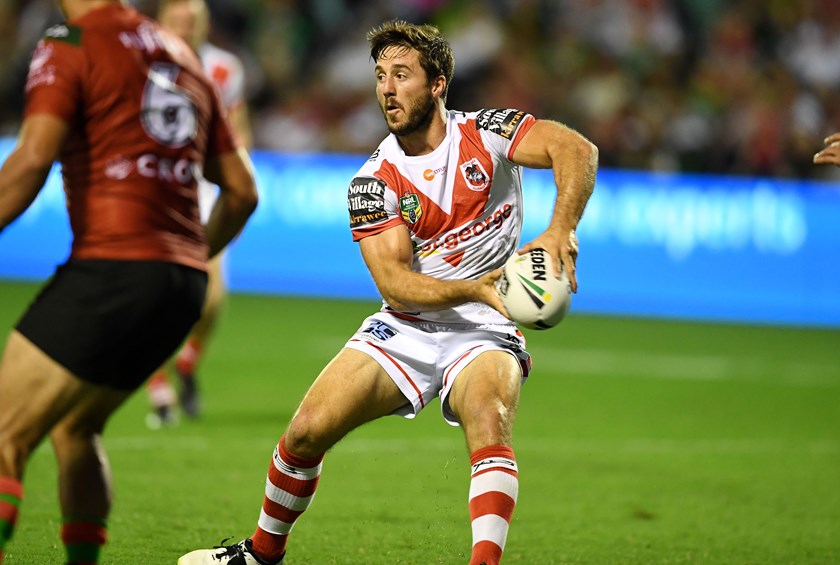 St George Illawarra halfback Ben Hunt.