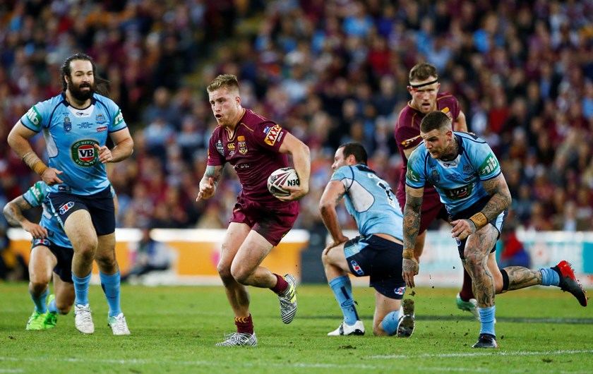 Queensland player Cameron Munster. 