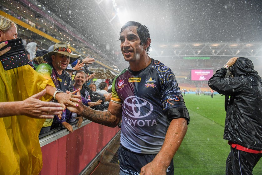 North Queensland Cowboys captain Johnathan Thurston. 