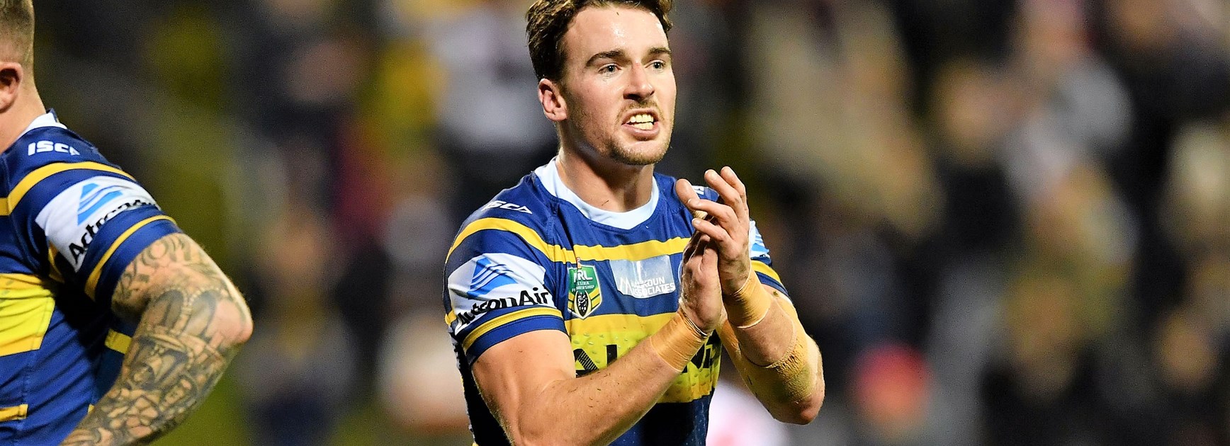 Eels star Clint Gutherson.