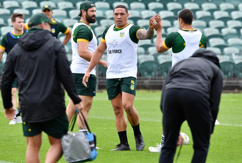 Kangaroos forward Tyson Frizell.