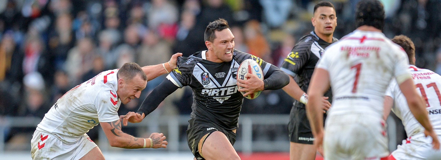 Kiwis winger Jordan Rapana.