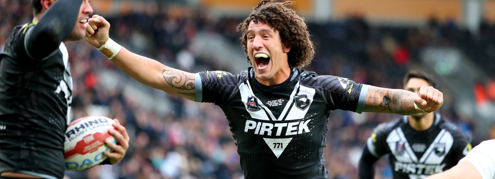 Kiwis back-rower Kevin Proctor.