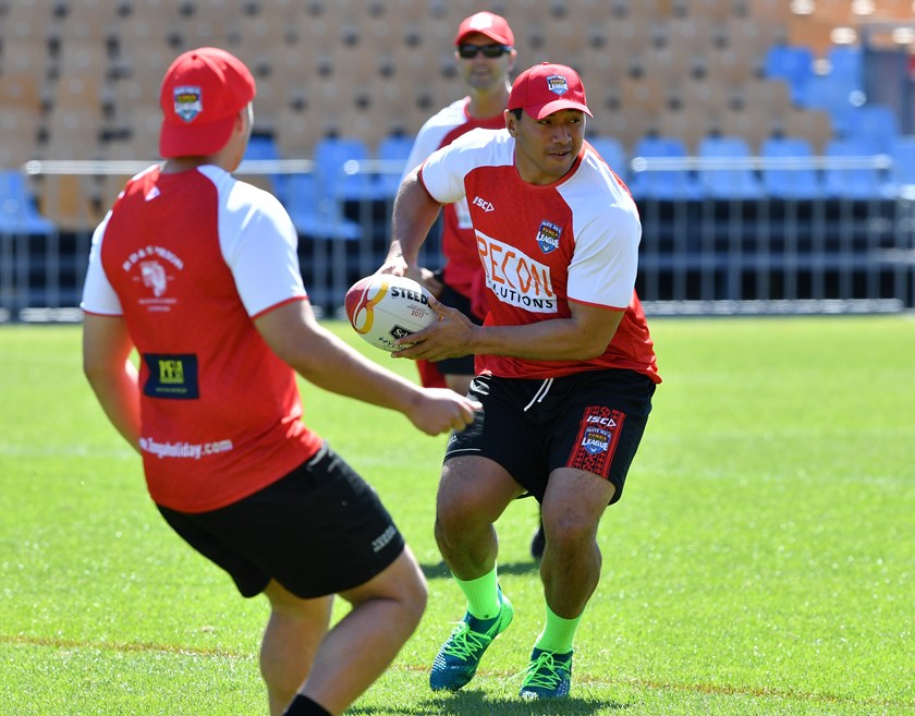 Tonga lock Jason Taumalolo.