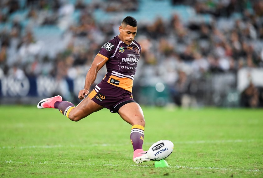 Broncos winger Jamayne Isaako.