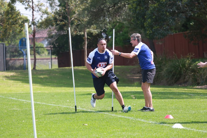 New Bulldogs signing Sauaso Sue.