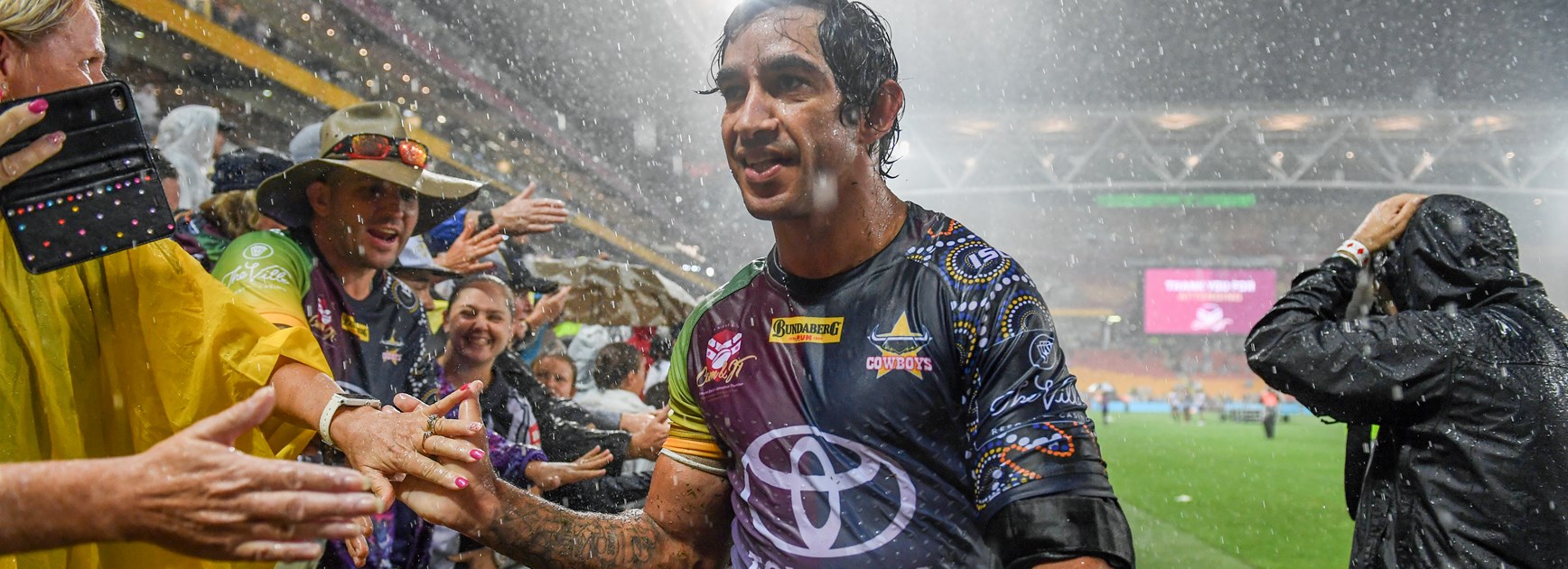 Cowboys star Johnathan Thurston.