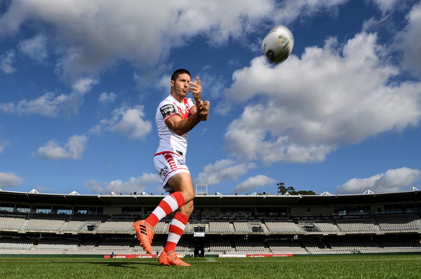 St George Illawarra halfback Ben Hunt.