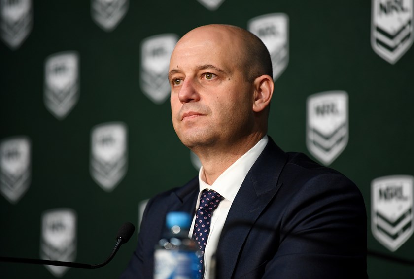 NRL CEO Todd Greenberg.