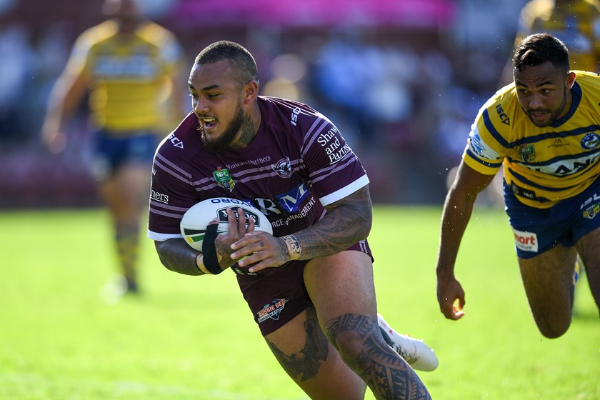 Manly prop Addin Fonua-Blake.