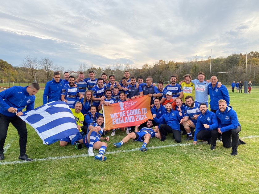 Rabbitohs hooker Peter Mamouzelos helped Greece qualify for the World Cup