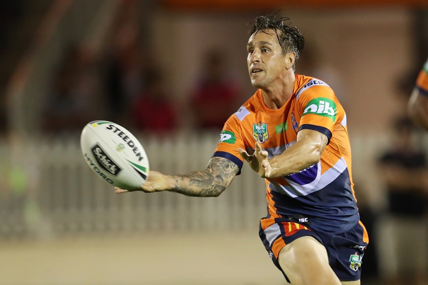 Newcastle Knights halfback Mitchell Pearce.