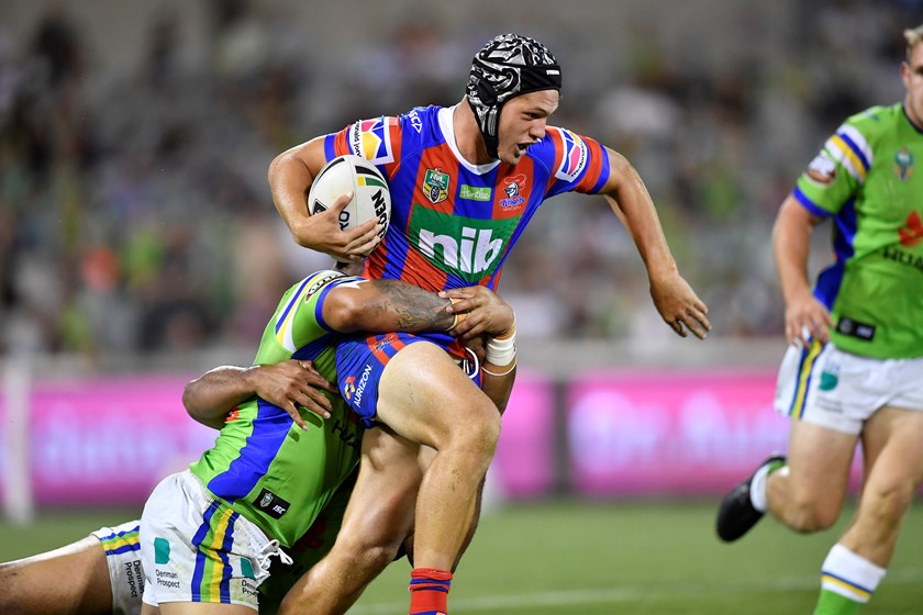 Knights fullback Kalyn Ponga.