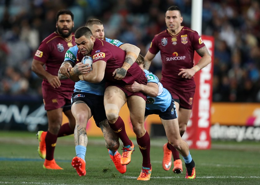 Queensland captain in waiting Greg Inglis.