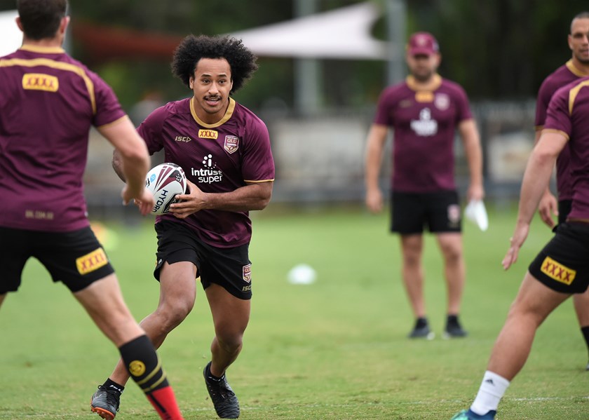 Maroons forward Felise Kaufusi.