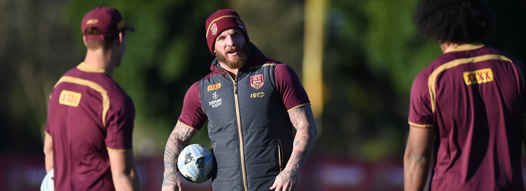 Queensland forward Josh McGuire.