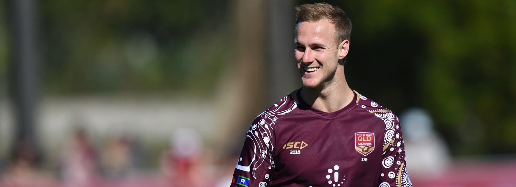 Maroons halfback Daly Cherry-Evans.