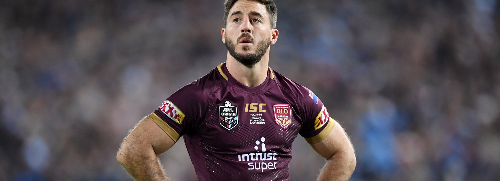 Maroons halfback Ben Hunt.