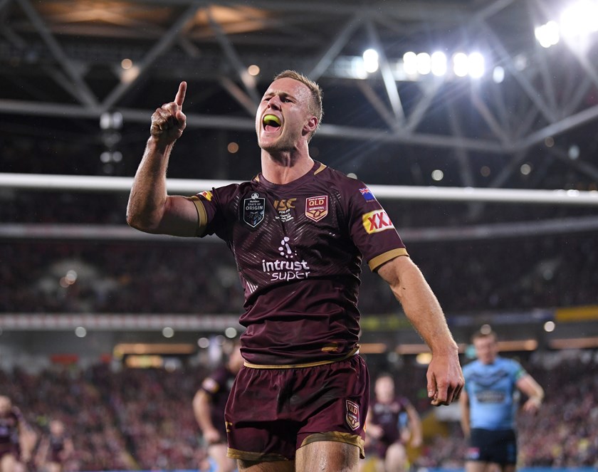 Maroons halfback Daly Cherry-Evans.