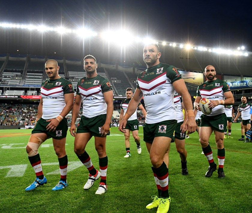 Robbie Farah during the 2017 World Cup with Lebanon.