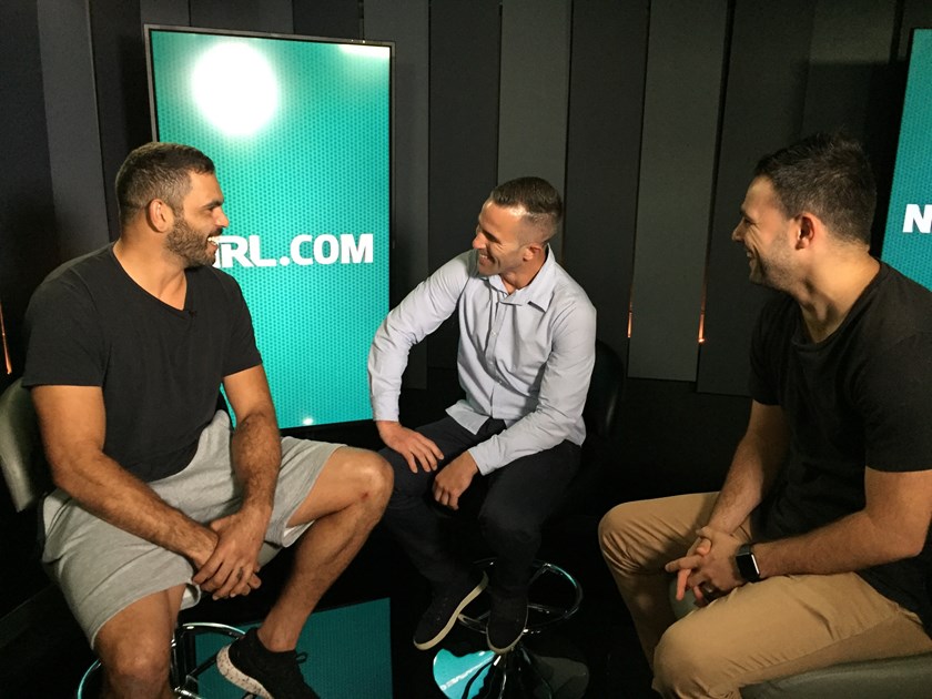 Greg Inglis with jetwinvip.com's Steve Turner and Michael Chammas.