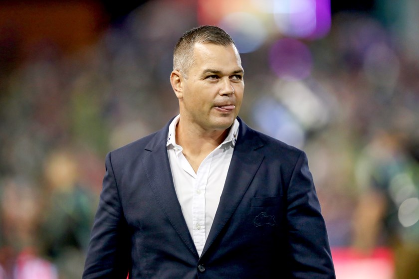 Souths coach Anthony Seibold.