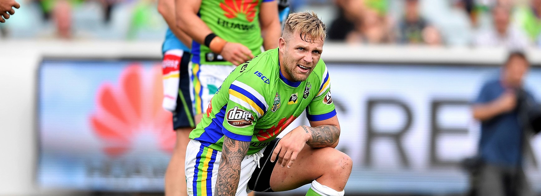 Canberra Raiders five-eighth Blake Austin.