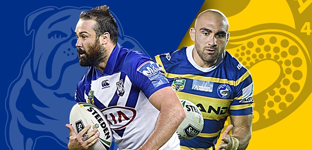 Bulldogs v Eels: Mannah and Pritchard injured, Dogs name debutant