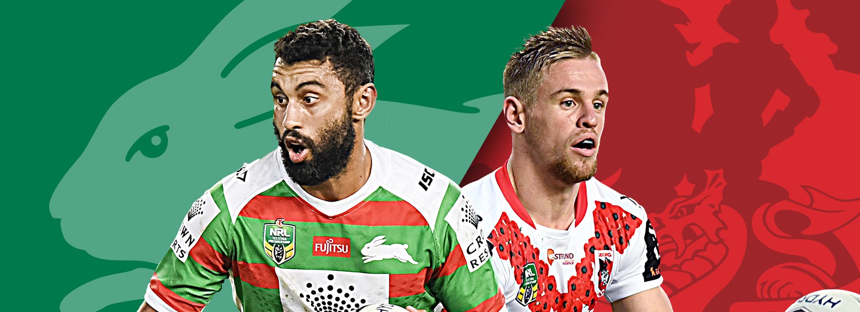 Rabbitohs v Dragons: Burgess back; Lomax handed NRL debut