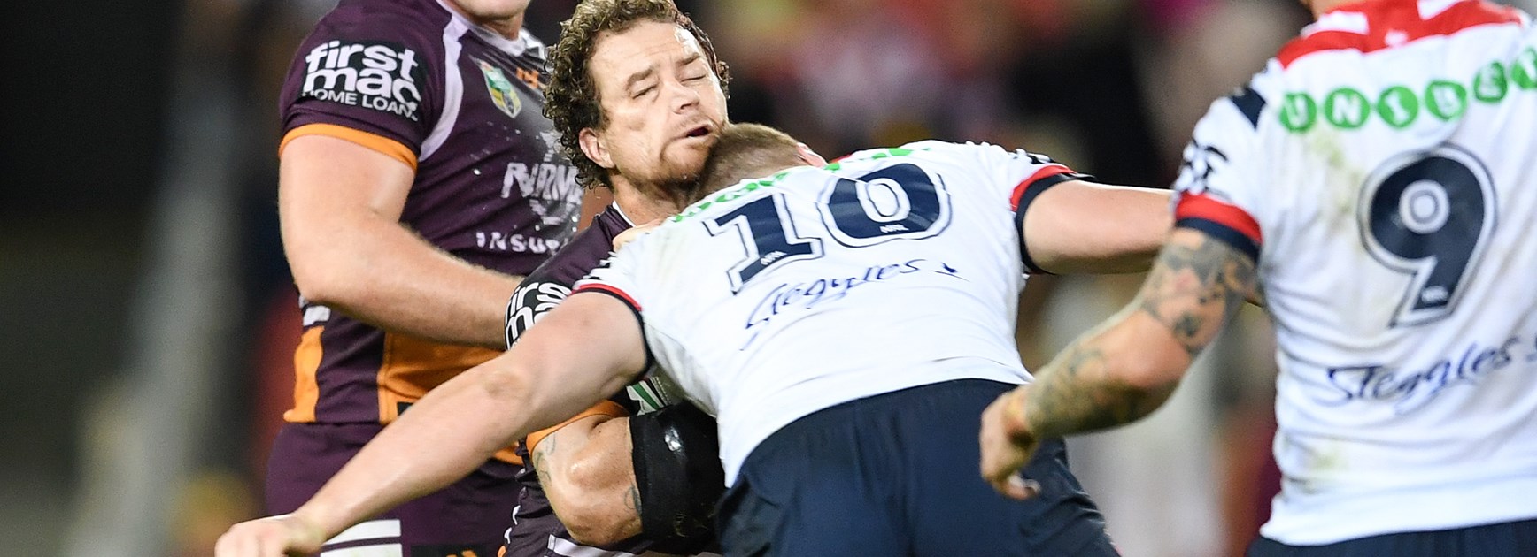 Dylan Napa's tackle on Korbin Sims.