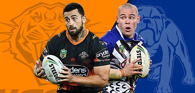 Wests Tigers v Bulldogs: Cleary makes change; Klemmer starts