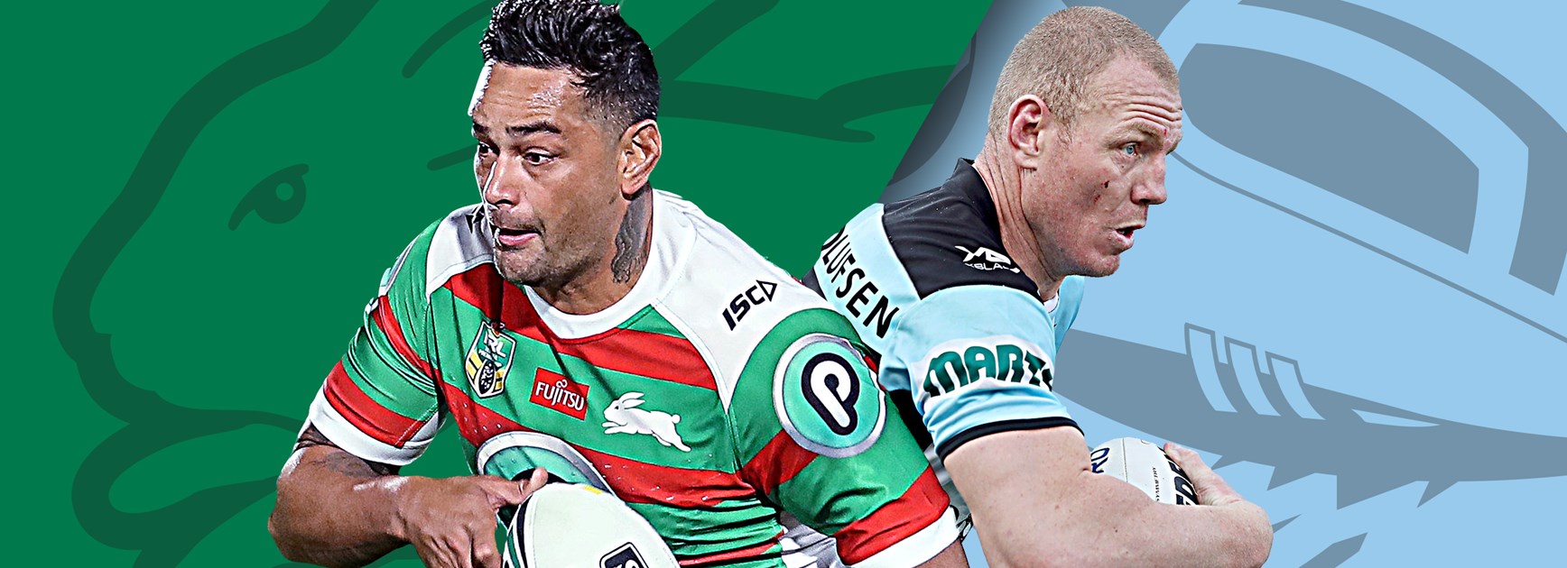 Rabbitohs v Sharks: Dugan out, Farah back