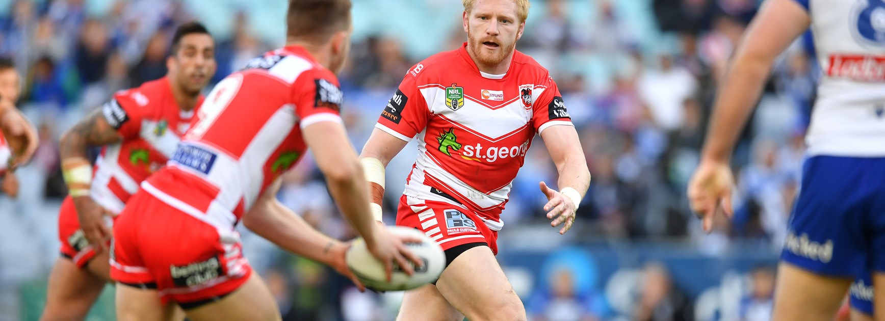 Dragons prop James Graham.