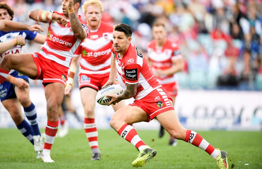 Dragons five-eighth Gareth Widdop.