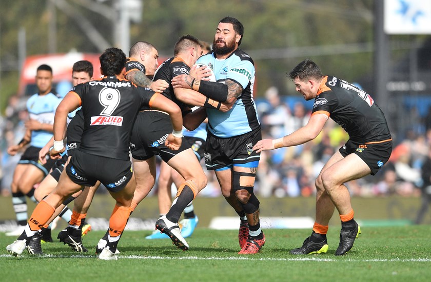 Sharks prop Andrew Fifita.