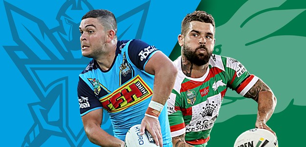 Titans v Rabbitohs: Cook, Crichton, Inglis and Gagai all out