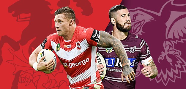 Dragons v Sea Eagles: Changes for Manly, Nightingale still benched