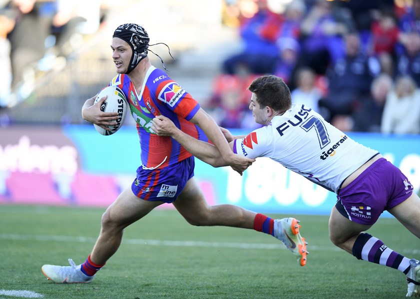 Knights fullback Kalyn Ponga.