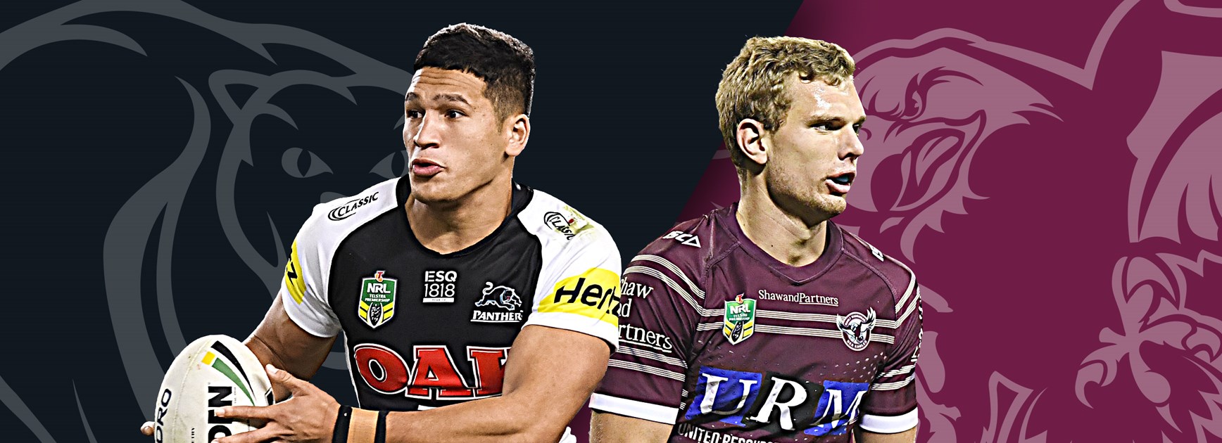 Panthers v Sea Eagles: Taufua out, Lane to start; Panthers' rep stars to back up