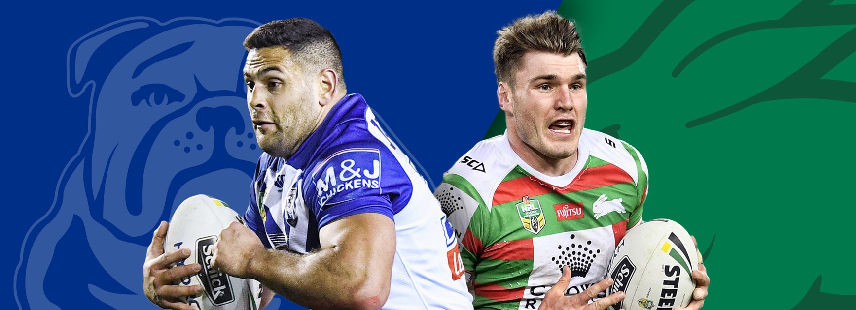 Bulldogs v Rabbitohs: Origin stars return as Souths shoot for nine straight