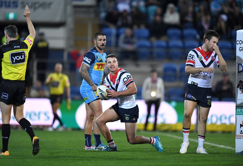 Rookie Roosters halfback Sean O'Sullivan.