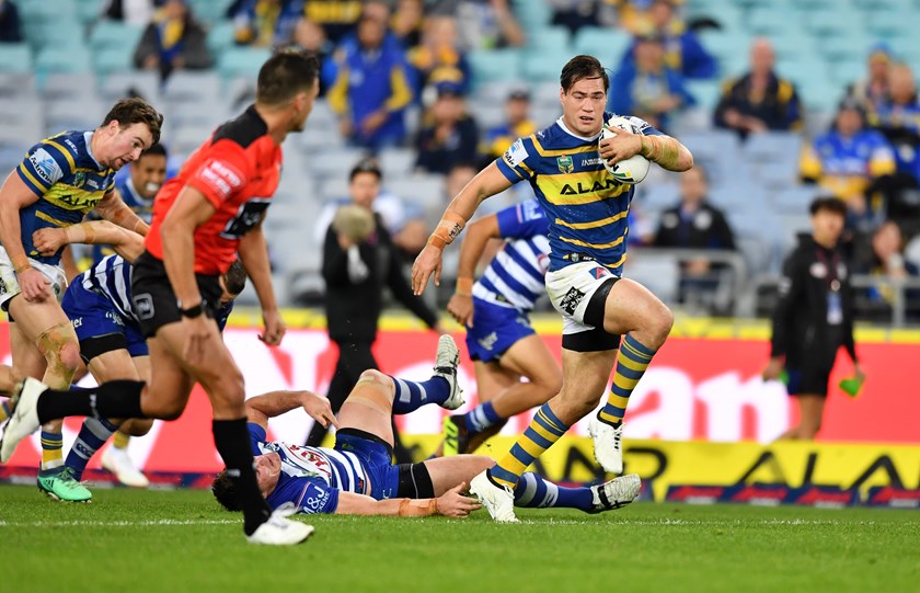 Eels forward Tepai Moeroa.