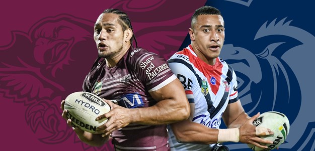 Sea Eagles v Roosters: Lane to bench, Matterson in for Liu