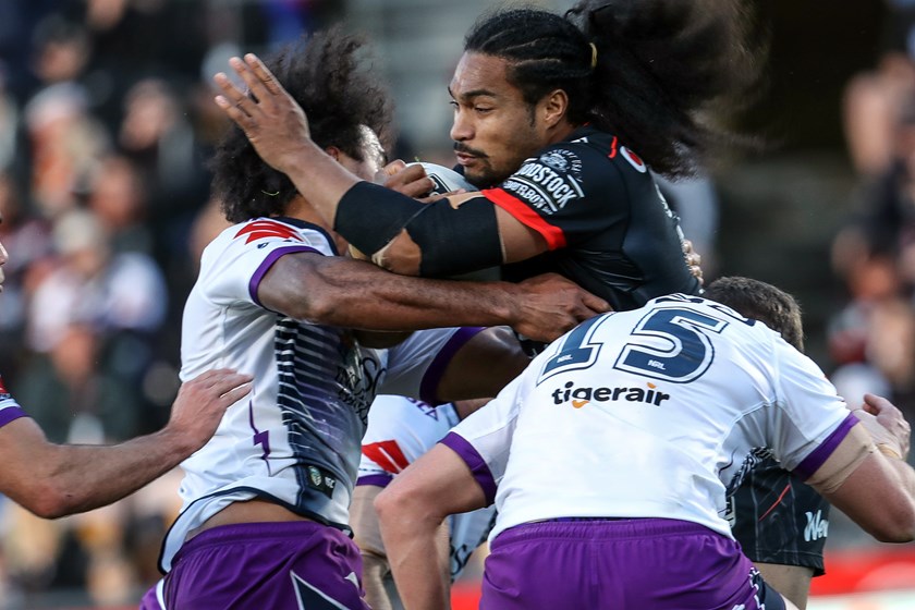 Warriors prop Bunty Afoa.