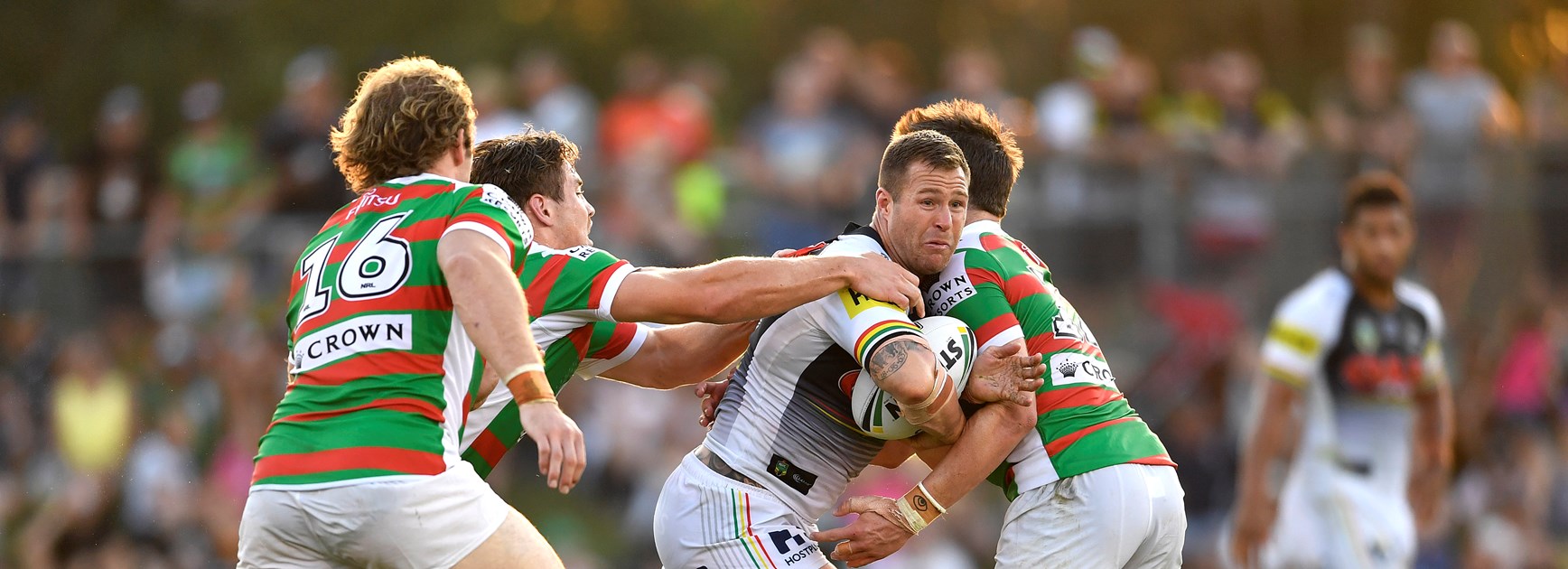 Penrith Panthers lock Trent Merrin.