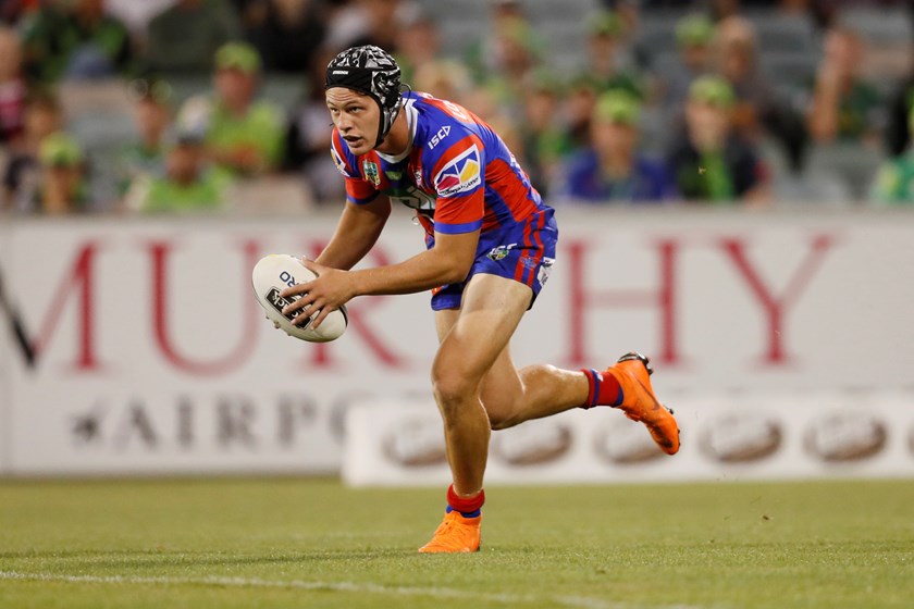 Knights fullback Kalyn Ponga.