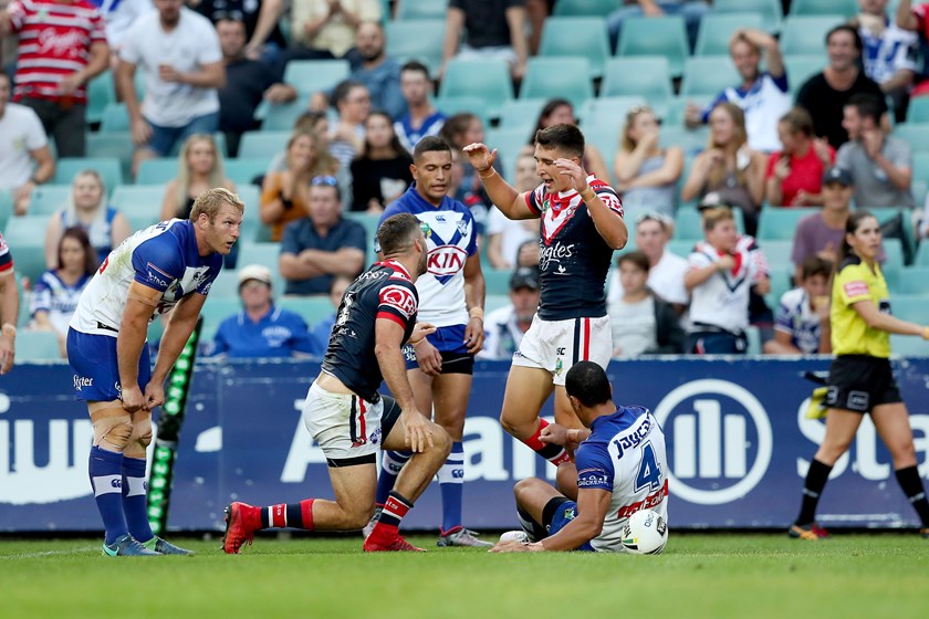 Roosters fullback James Tedesco.