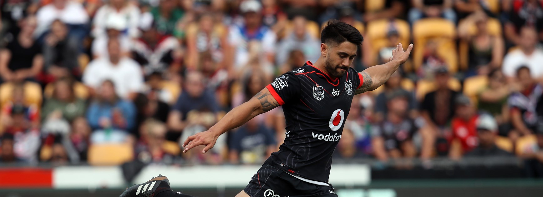 New Zealand Warriors halfback Shaun Johnson. 